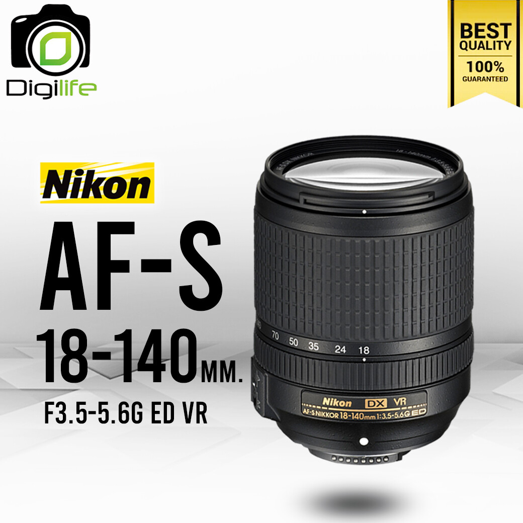 Nikon Lens AF-S 18-140 mm. F3.5-5.6G ED VR - รับประกันร้าน Digilife Thailnd 1ปี