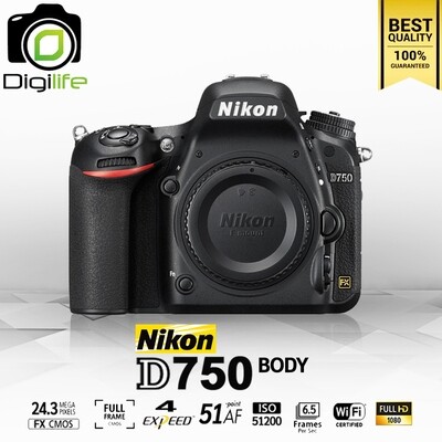 Nikon Camera D750 Body - รับประกันร้าน Digilife Thailand 1ปี