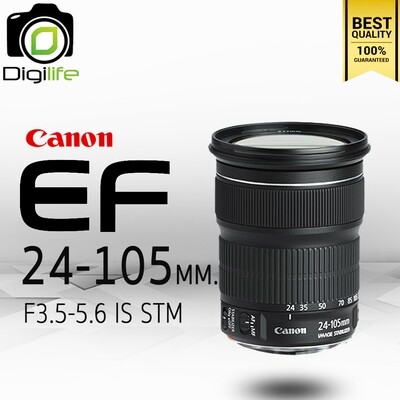 Canon Lens EF 24-105 mm. F3.5-5.6 IS STM - รับประกันร้าน Digilife Thailand 1ปี
