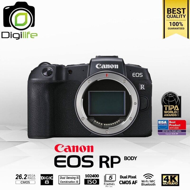 Canon Camera EOS RP  Body - เมนูอังกฤษ- รับประกันร้าน Digilife Thailand 1ปี