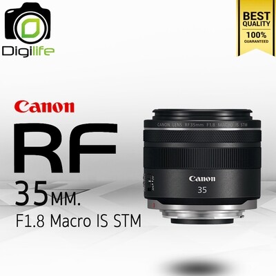 Canon Lens RF 35 mm. F1.8 Macro IS STM - รับประกันร้าน Digilife Thailand 1ปี