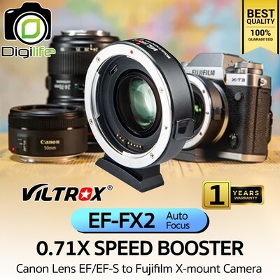 Viltrox Adapter EF-FX2 - 0.71X Mount Lens Auto Focus แปลงเลนส์แคนนอนใส่กล้องฟูจิฟิล์ม X-mount - รับประกัน Digilife 1ปี