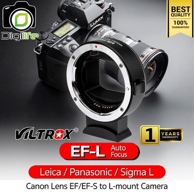 Viltrox Adapter EF-L Mount Lens Auto Focus แปลงเลนส์แคนนอน ใส่ กล้อง L-mount - รับประกัน Digilife Thailand 1ปี