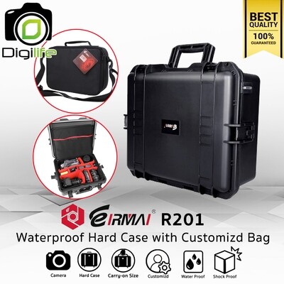 Eirmai Bag R201 Waterproof Hard Case For Camera, Flash , Accessories กระเป๋ากล้อง กันน้ำ กันกระแทก ไซด์ขึ้นเครื่อง