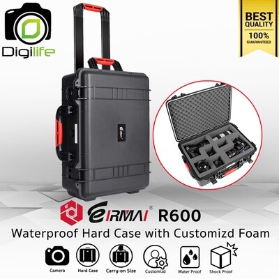 Eirmai Bag R600 Waterproof Hard Case For Camera, Flash , Accessories กระเป๋ากล้อง กันน้ำ กันกระแทก ไซด์ขึ้นเครื่อง