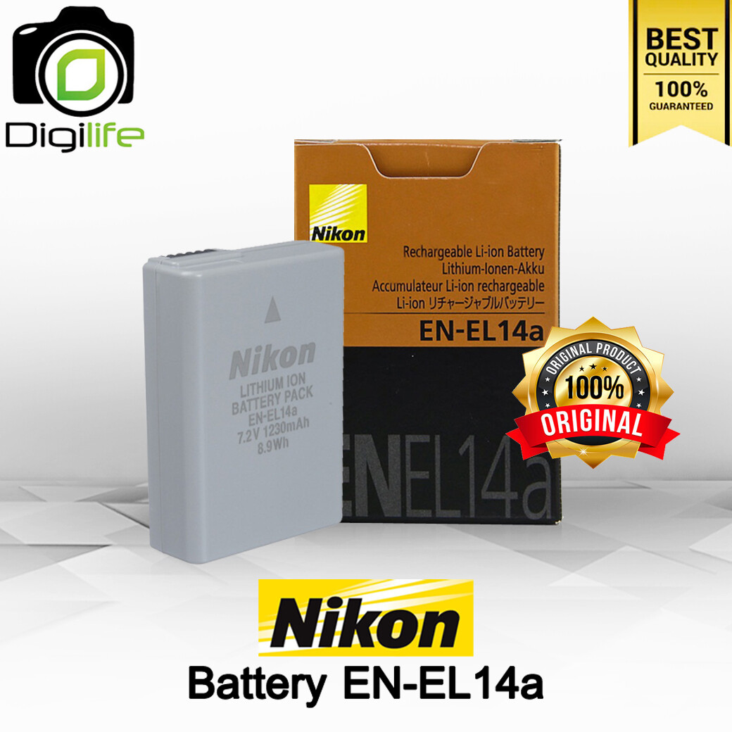 Nikon Battery ENEL14a รับประกันร้าน Digilife Thailand 1 เดือน
