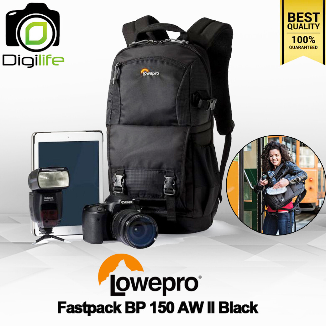 Lowepro Bag Fastpack BP150 AW II - กระเป๋ากล้อง Backpack เป้ กันน้ำ กันฝน กันกระแทก