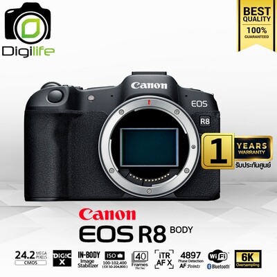 Canon Camera EOS R8 Body - รับประกันศูนย์ Canon Thailand 1ปี