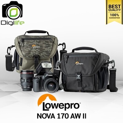 Lowepro Bag NOVA 170 AW II - กระเป๋า กระเป๋ากล้องกันน้ำ กันกระแทก