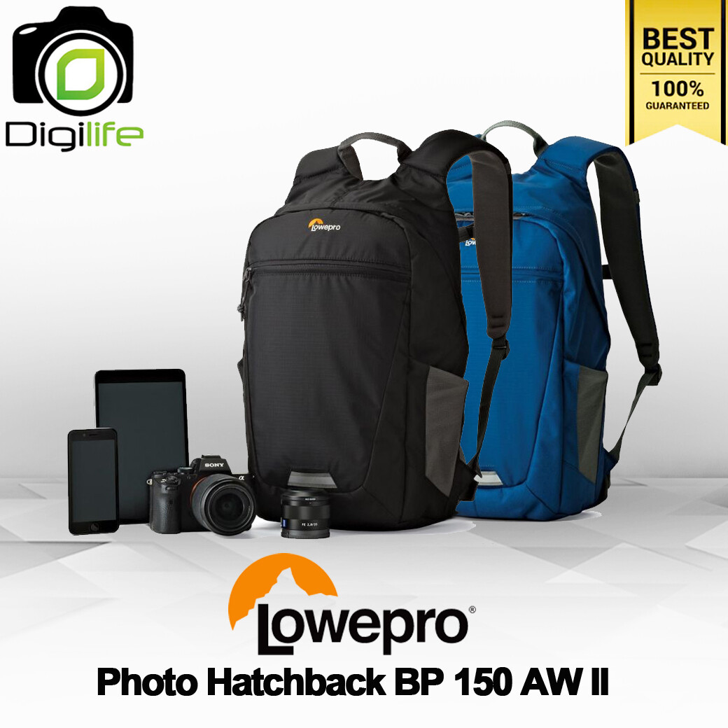 Lowepro Bag Photo Hatchback BP 150 AW II Backpack - กระเป๋าเป้ กระเป๋ากล้องกันน้ำ กันกระแทก