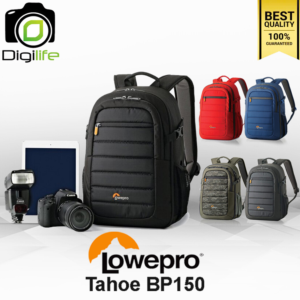 Lowepro Bag Tahoe BP150 Backpack - กระเป๋าเป้ กระเป๋ากล้องกันน้ำ กันกระแทก