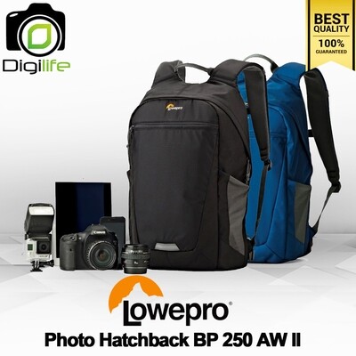 Lowepro Bag Photo Hatchback BP 250 AW II Backpack - กระเป๋าเป้ กระเป๋ากล้องกันน้ำ กันกระแทก
