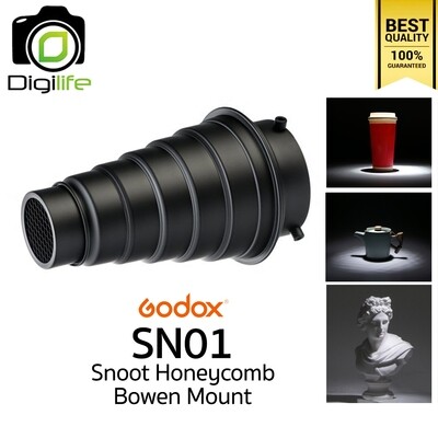 Godox Snoot SN01 Honeycomb Grid - Bowen Mount อุปกรณ์ช่วยโฟกัสแสง ถ่ายภาพ ถ่ายวีดีโอ ( SN-01 รังผึ้ง )