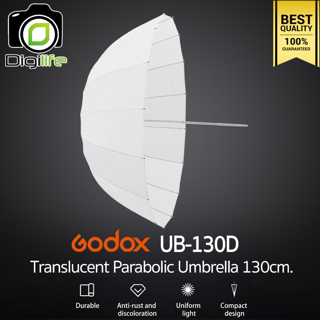Godox Umbrella UB130D Transparent Parabolic Umbrella 130 cm. ร่มทะลุ