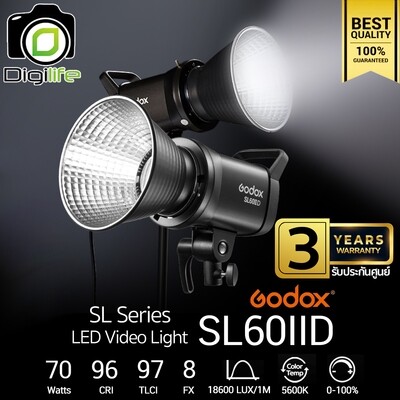 Godox LED SL60IID 70W 5600K Bowen Mount - รับประกันศูนย์ Godox Thailand 3ปี