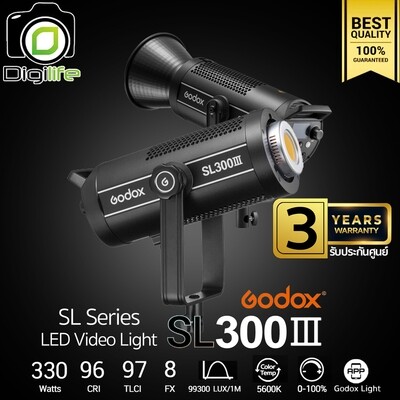 Godox LED SL300III 330W 5600K - Bowen Mount - รับประกันศูนย์ Godox Thailand 3ปี