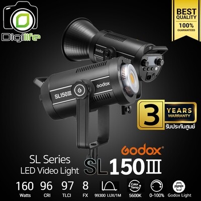 Godox LED SL150III 160W 5600K - Bowen Mount - รับประกันศูนย์ Godox Thailand 3ปี