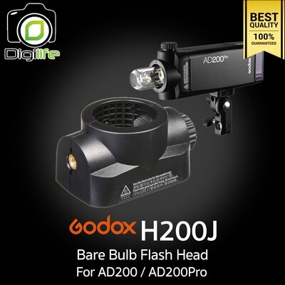 Godox Head H200J Bare Bulb Flash Head หัวใส่หลอดแฟลช For AD200 / AD200Pro
