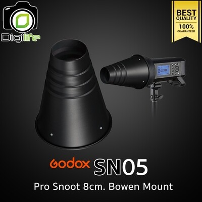 Godox Snoot SN05 Pro Snoot 8cm. Bowen Mount