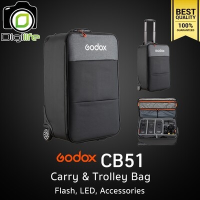 Godox Bag CB51 Carry & Trolley กระเป๋า กล้อง เลนส์ แฟลช LED และ อุปกรณ์