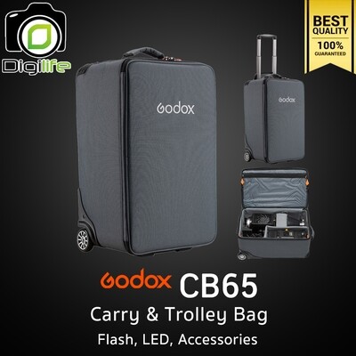 Godox Bag CB65 Carry & Trolley กระเป๋า กล้อง เลนส์ แฟลช LED และ อุปกรณ์