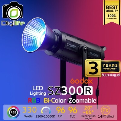 Godox LED SZ300R RGB Zoomable 330W Bi-Color 2500K-10000K Bowen Mount - รับประกันศูนย์ Godox Thailand 3ปี