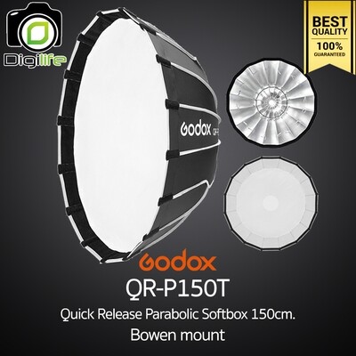Godox Softbox QR-P150T Quick Release Parabolic Softbox 150cm. - Bowen Mount