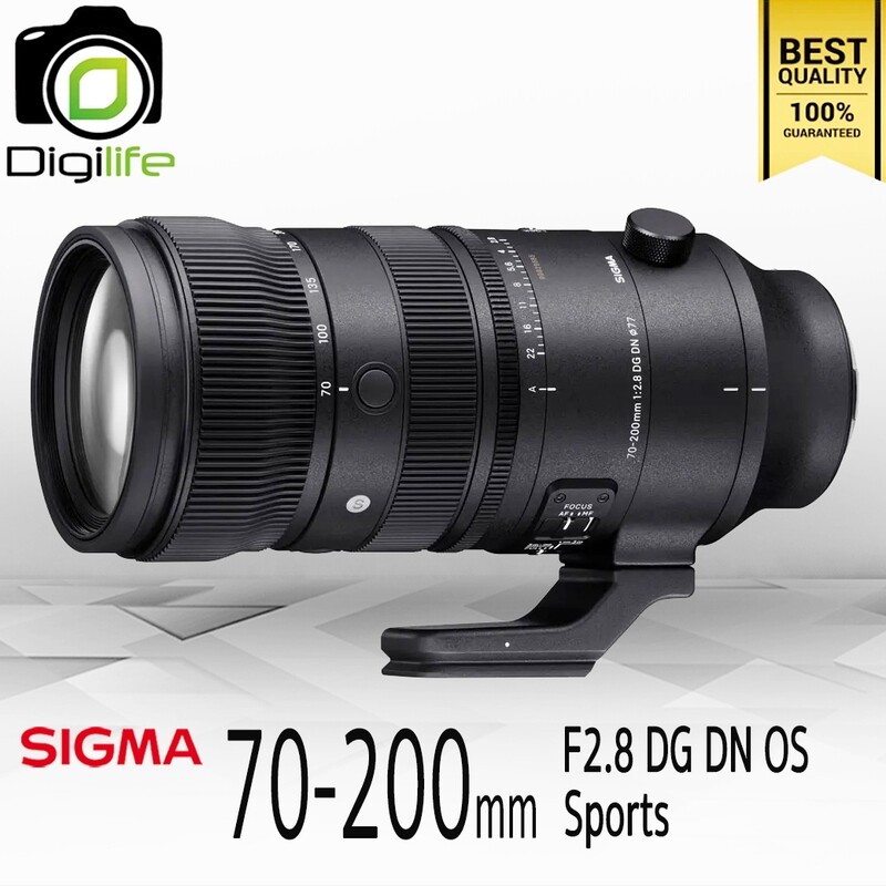 Sigma Lens 70-200 mm. F2.8 DG DN OS ( Sports ) - รับประกันร้าน Digilife Thailand 1ปี   ( FOR SONY -E  )  ( พรีออเดอร์ )