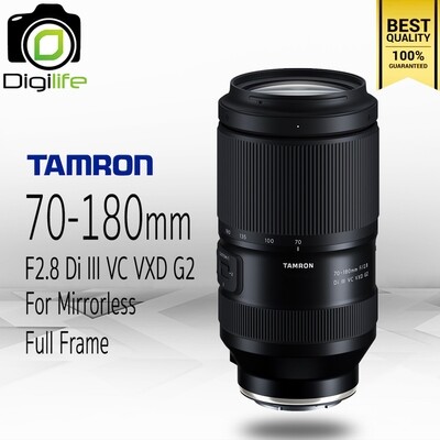 Tamron Lens 70-180 mm. F2.8 Di III VC VXD G2 - รับประกันร้าน Digilife Thailand 1ปี