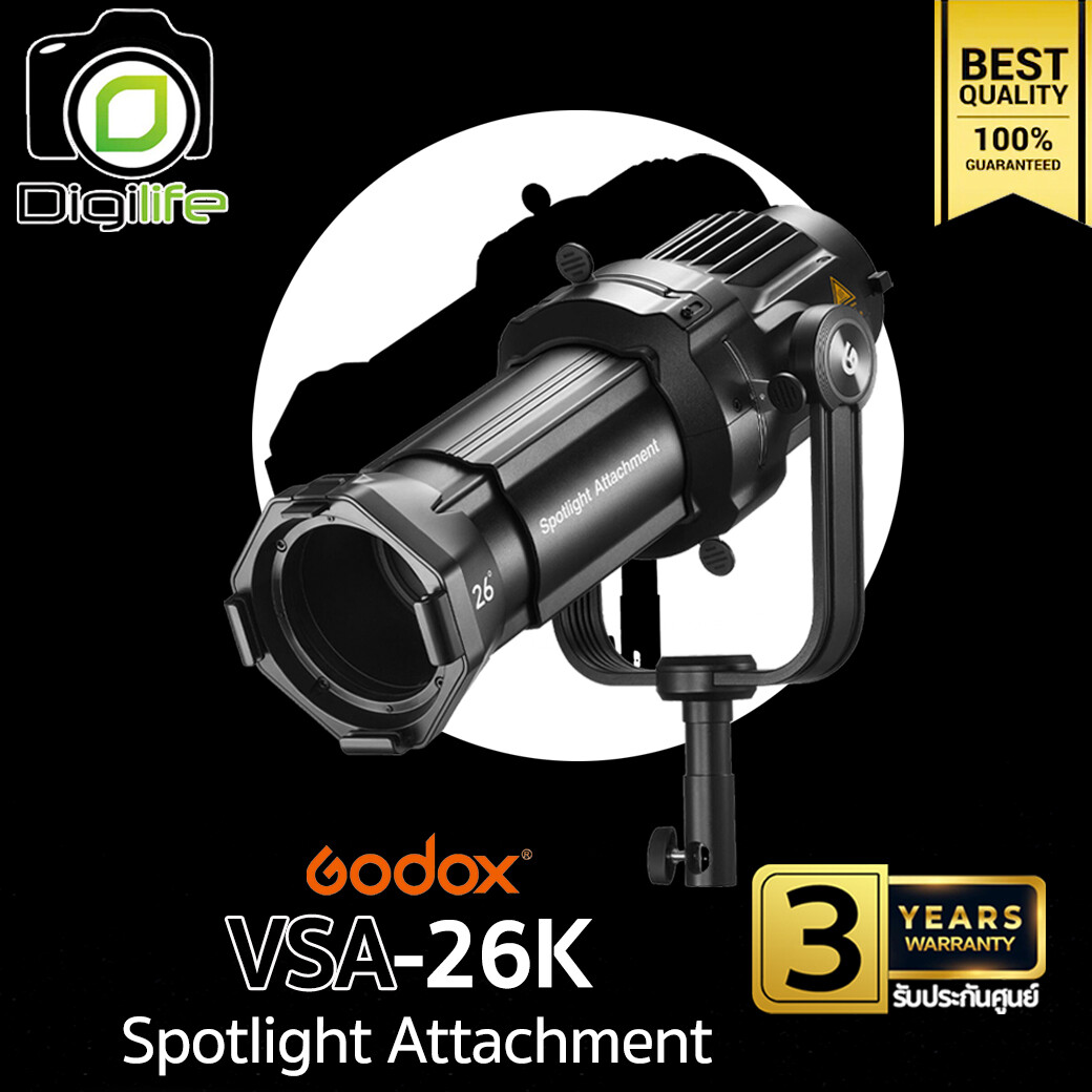 Godox VSA-26K Spotlight Attachment Spot Lens เลนส์ต่อขยายหน้า LED - Bowen Mount -รับประกันศูนย์ Godox Thailand 3ปี