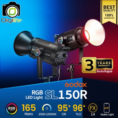 Godox LED SL150R RGB 165W 2500K-10,000K - Bowen Mount - รับประกันศูนย์ Godox Thailand 3ปี