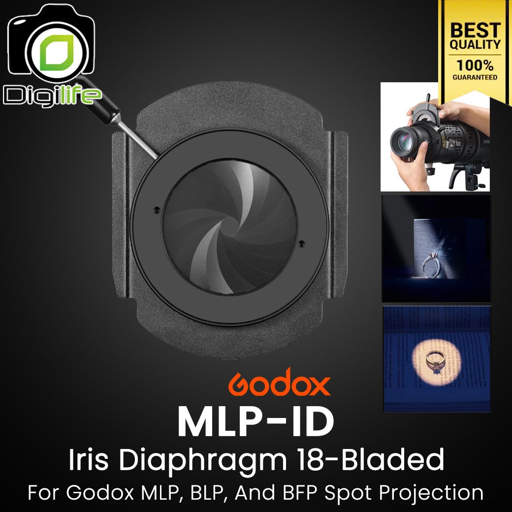 Godox MLP-ID Iris Diaphragm 18 Bladed For Godox MLP, BLP, And BFP Spot Projection Systems