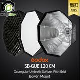 Godox Softbox SB-GUE 120 cm. Octa Umbrella Softbox With Grid ( Bowen Mount )