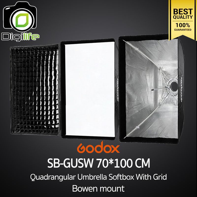 Godox Softbox SB-GUSW 70*100 cm. Quad Umbrella Softbox With Grid ( Bowen Mount )