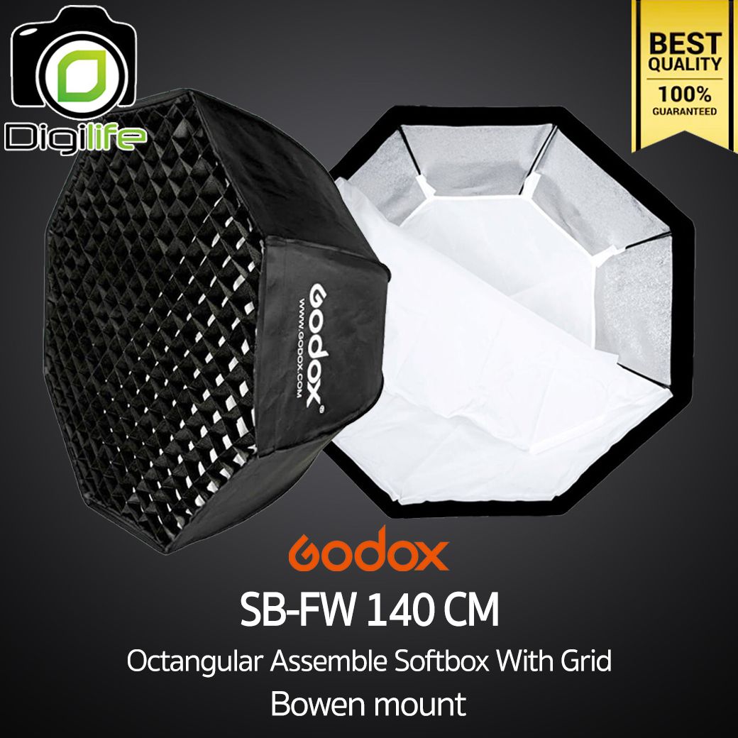 Godox Softbox SB-FW 140 cm. Octa Assemble Softbox With Grid ( Bowen Mount )