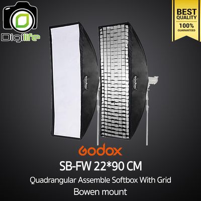 Godox Softbox SB-FW 22*90 cm. Quad Assemble Softbox With Grid ( Bowen Mount )
