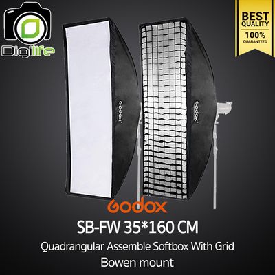 Godox Softbox SB-FW 35*160 cm. Quad Assemble Softbox With Grid ( Bowen Mount )