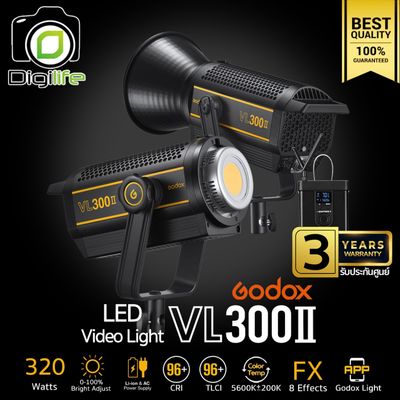 Godox LED VL300II 320W 5600K   รับประกันศูนย์ Godox Thailand 3ปี