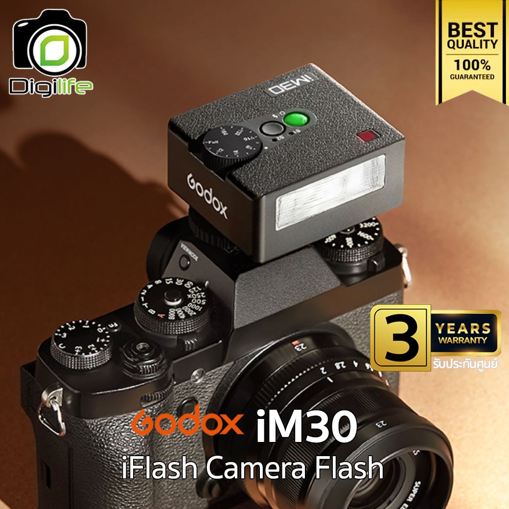 Godox Flash iM30 - iFlash Camera / Pocket Flash - รับประกันศูนย์ Godox Thailand 3ปี