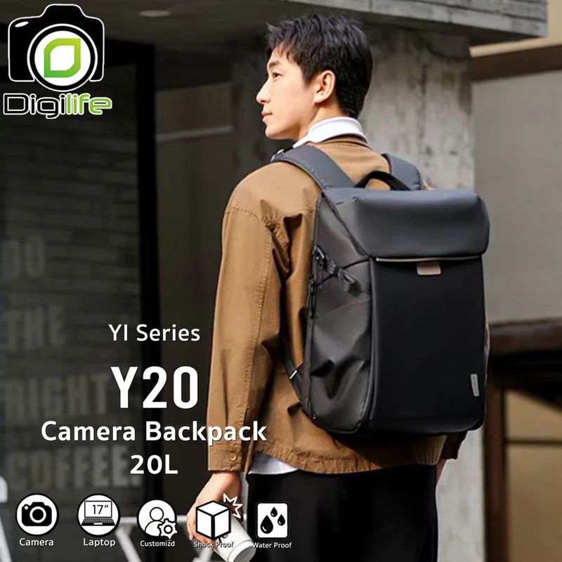 Eirmai Bag Y20 - YI series Backpack 20L For Camera, Flash, Laptop, Accessories กระเป๋ากล้อง กันน้ำ กระเป๋าเป้