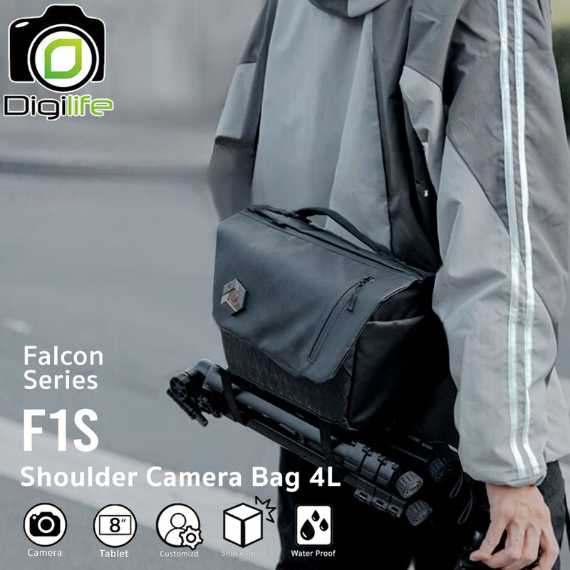 Eirmai Bag F1S - Falcon Shoulder Camera Bag  4L For Camera, Tablet &amp; Accessories กระเป๋ากล้อง กันน้ำ