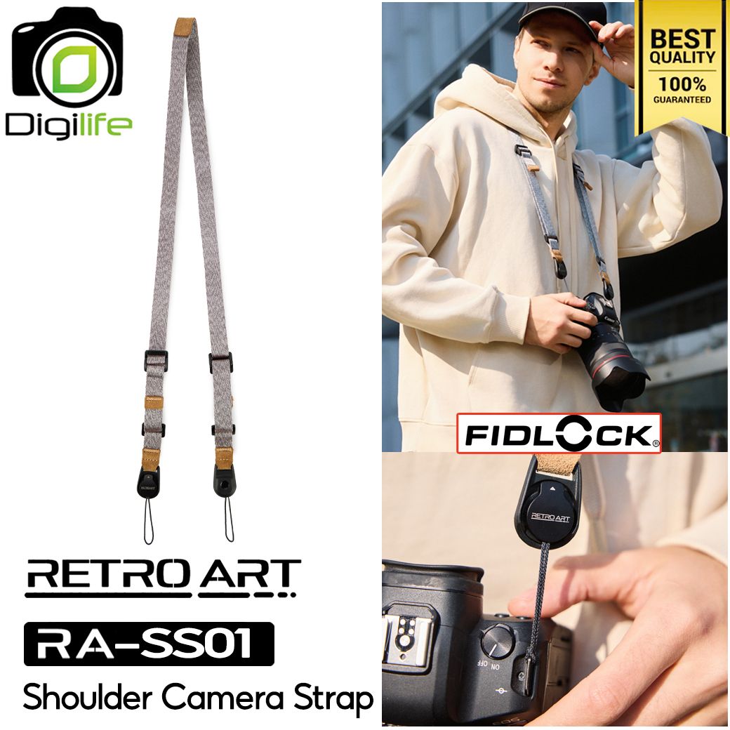 Retro Art Strap รุ่น RA-SS01 - FIDLOCK - For Camera สายคล้องคอ สายคล้องกล้อง
