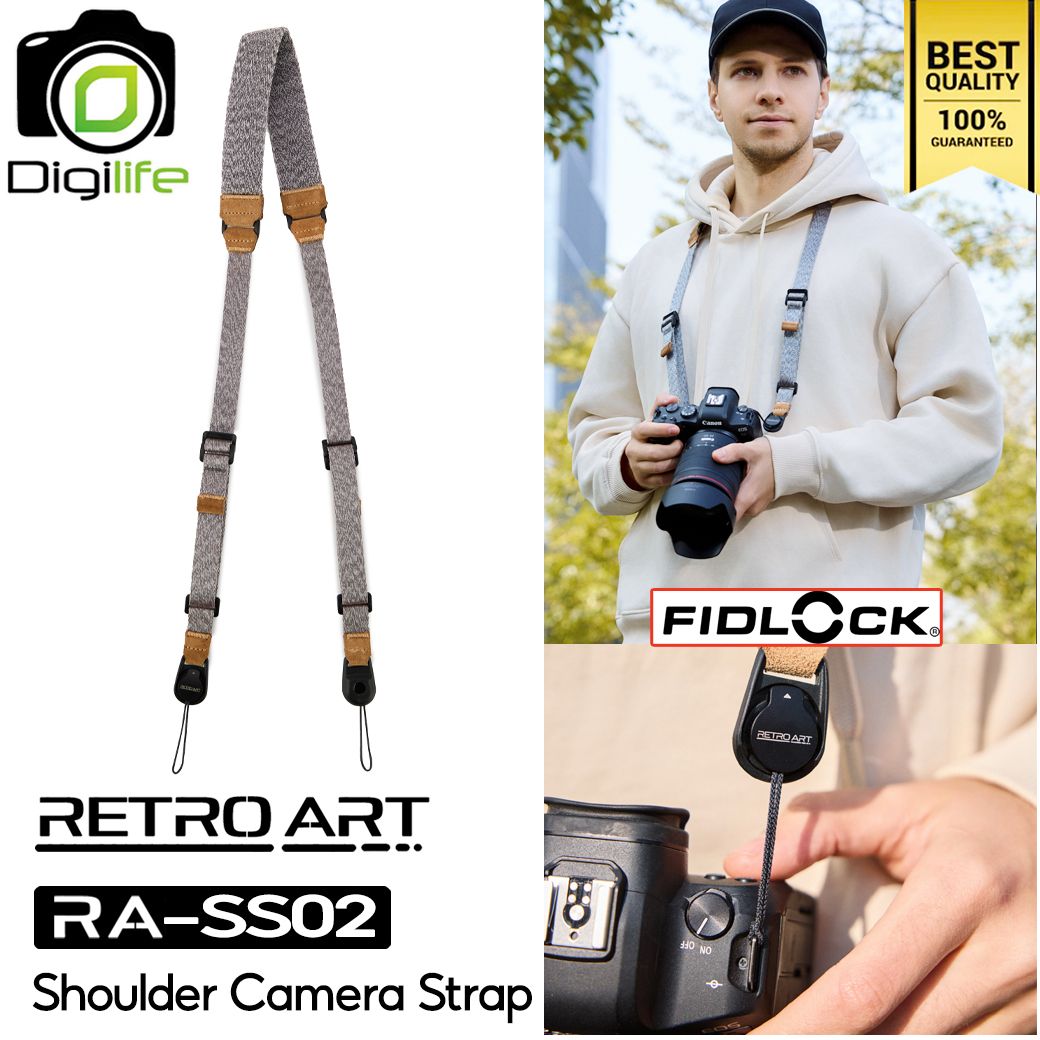 Retro Art Strap รุ่น RA-SS02 - FIDLOCK - For Camera สายคล้องคอ สายคล้องกล้อง