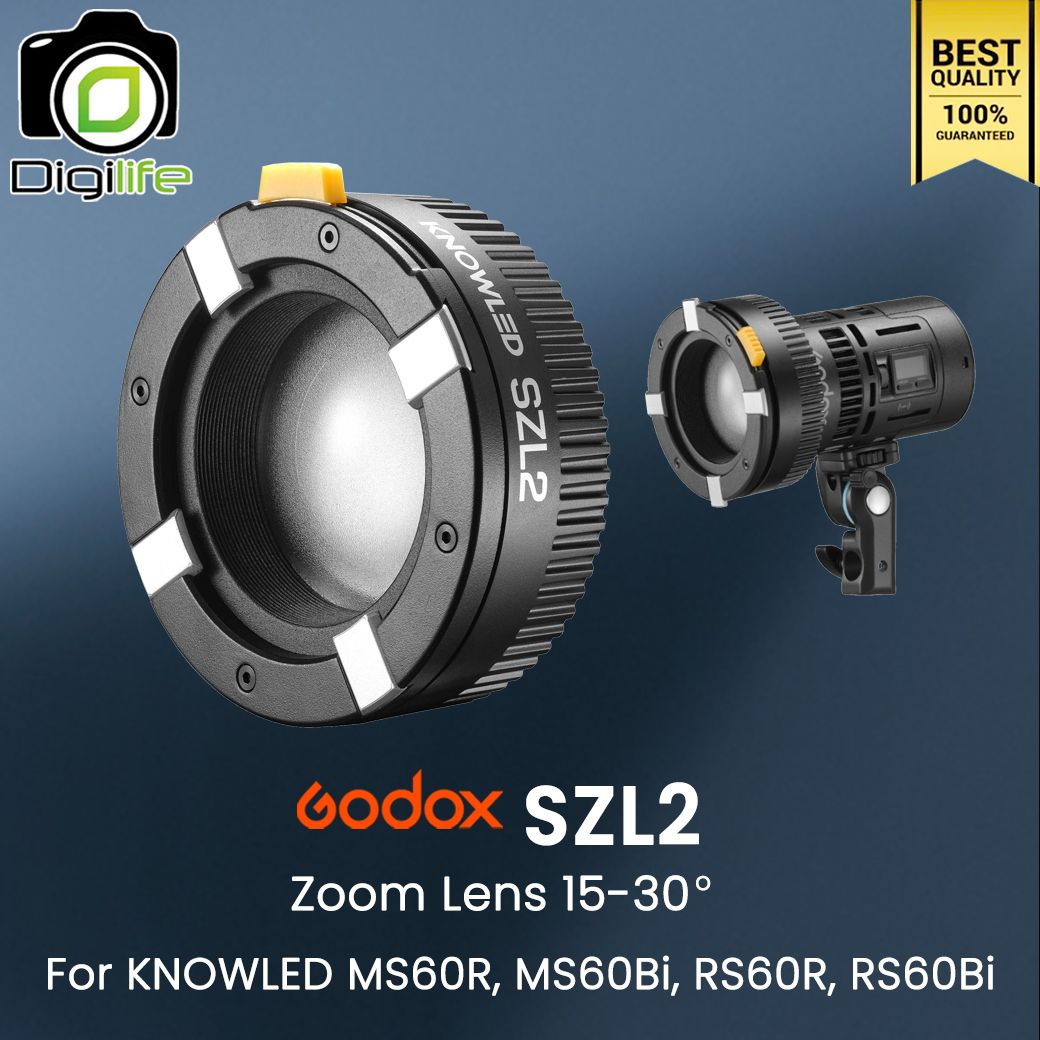 Godox SZL2 Zoom Lens 15-30° For KnowLED MS60R, MS60Bi , RS60R, RS60Bi ,etc