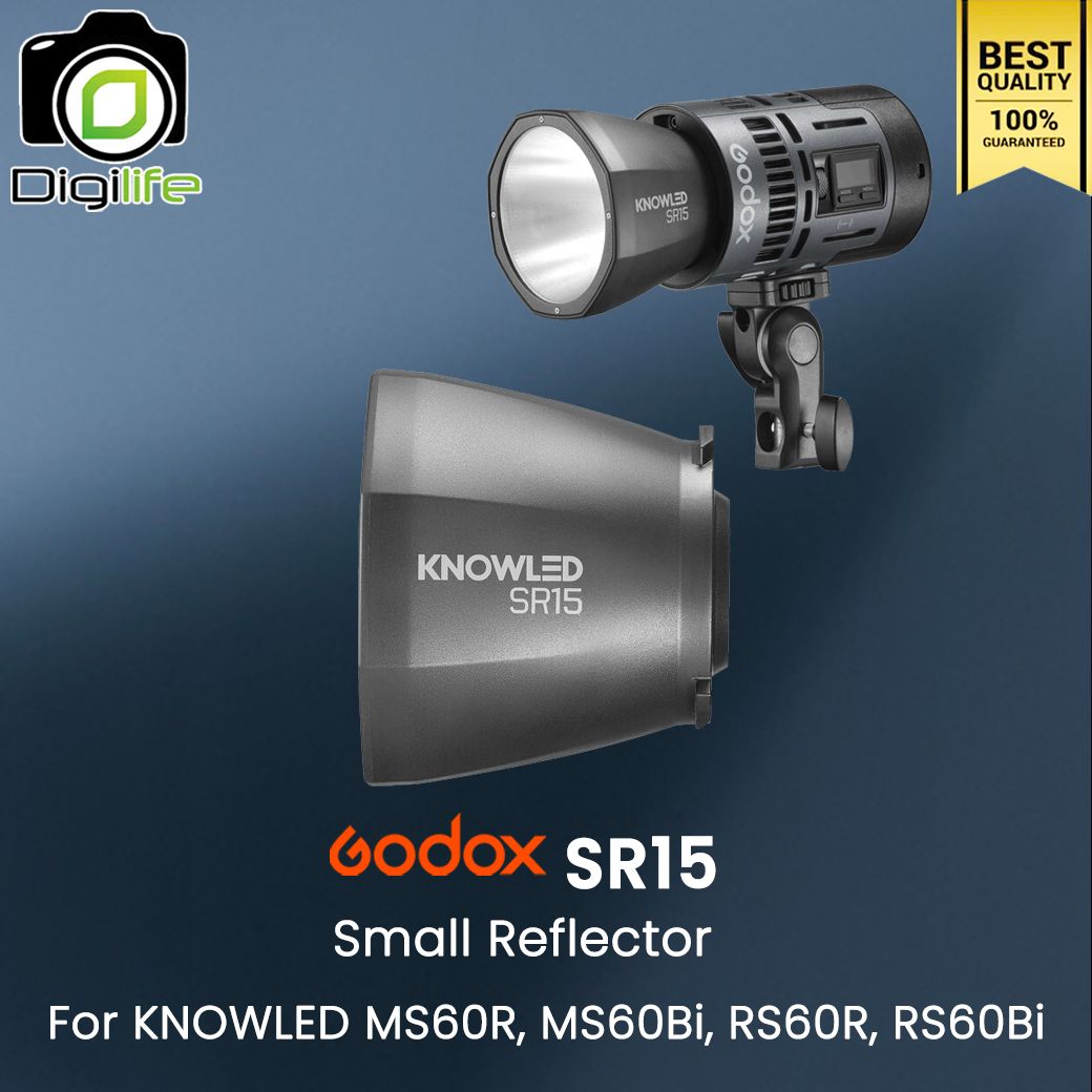 Godox SR15 Small Reflector For KnowLED MS60R, MS60Bi , RS60R, RS60Bi ,etc