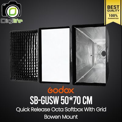 Godox Softbox SB-GUSW 50*70 cm. Quick Release Quad Softbox With Grid ( Bowen Mount )