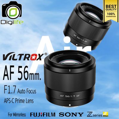 Viltrox Lens AF 56 mm. F1.7 Auto Focus STM - APS-C Prime Lens - รับประกันร้าน Digilife Thailand 1ปี