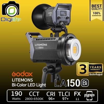 Godox LED Litemons LA150Bi 190W 2800K-6500K Bowen Mount - รับประกันศูนย์ Godox Thailand 3ปี