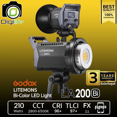Godox LED Litemons LA200Bi 210W 2800K-6500K Bowen Mount - รับประกันศูนย์ Godox Thailand 3ปี