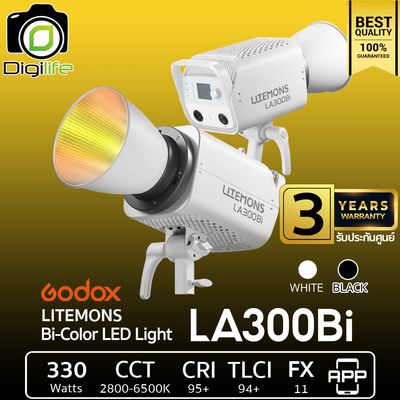 Godox LED Litemons LA300Bi 330W 2800-6500K Bowen Mount - รับประกันศูนย์ Godox Thailand 3ปี